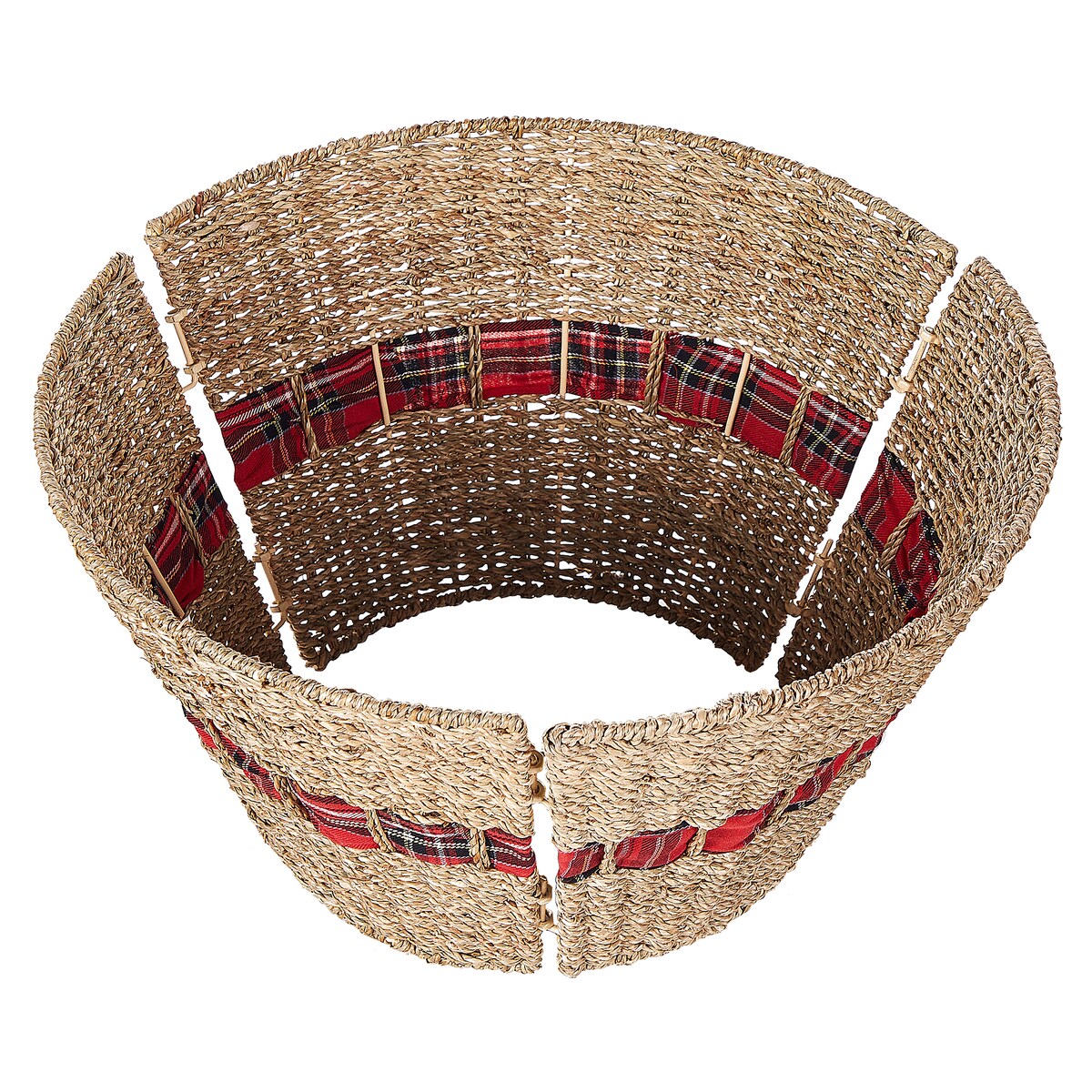 Osłonka pod choinkę MARCHE Trawa morska Naturalny 50 cm