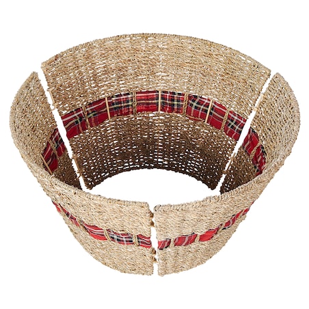 Osłonka pod choinkę MARCHE Trawa morska Naturalny 50 cm
