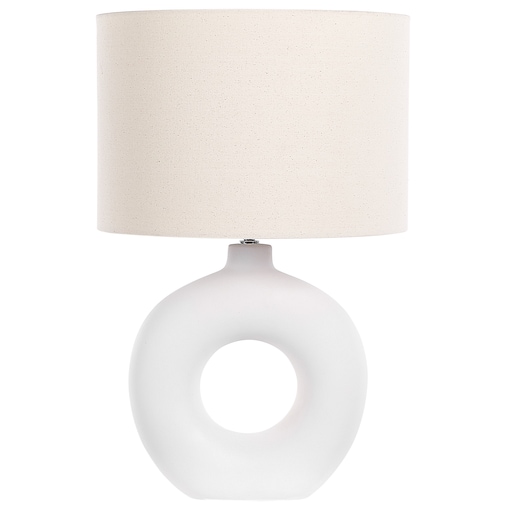 Lampa stołowa VENTA Ceramika Biały