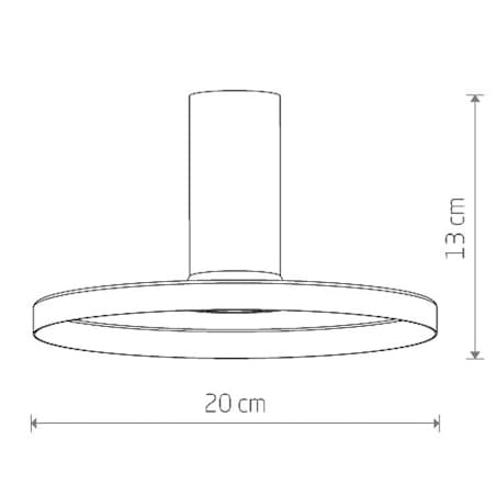 Klosz sufitowy Cameleon Hermanos B 8035 Nowodvorski loft złoty czarny