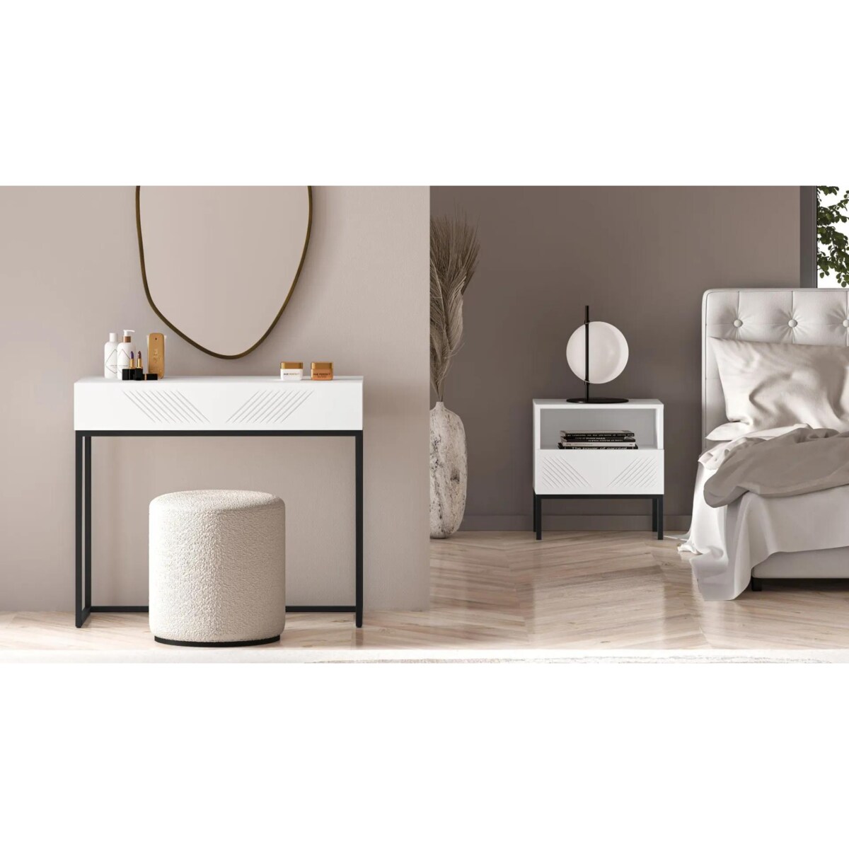 vidaXL Zasłona z zasłonami 2 pcs Brązowy 260 x 140 cm Aksamit