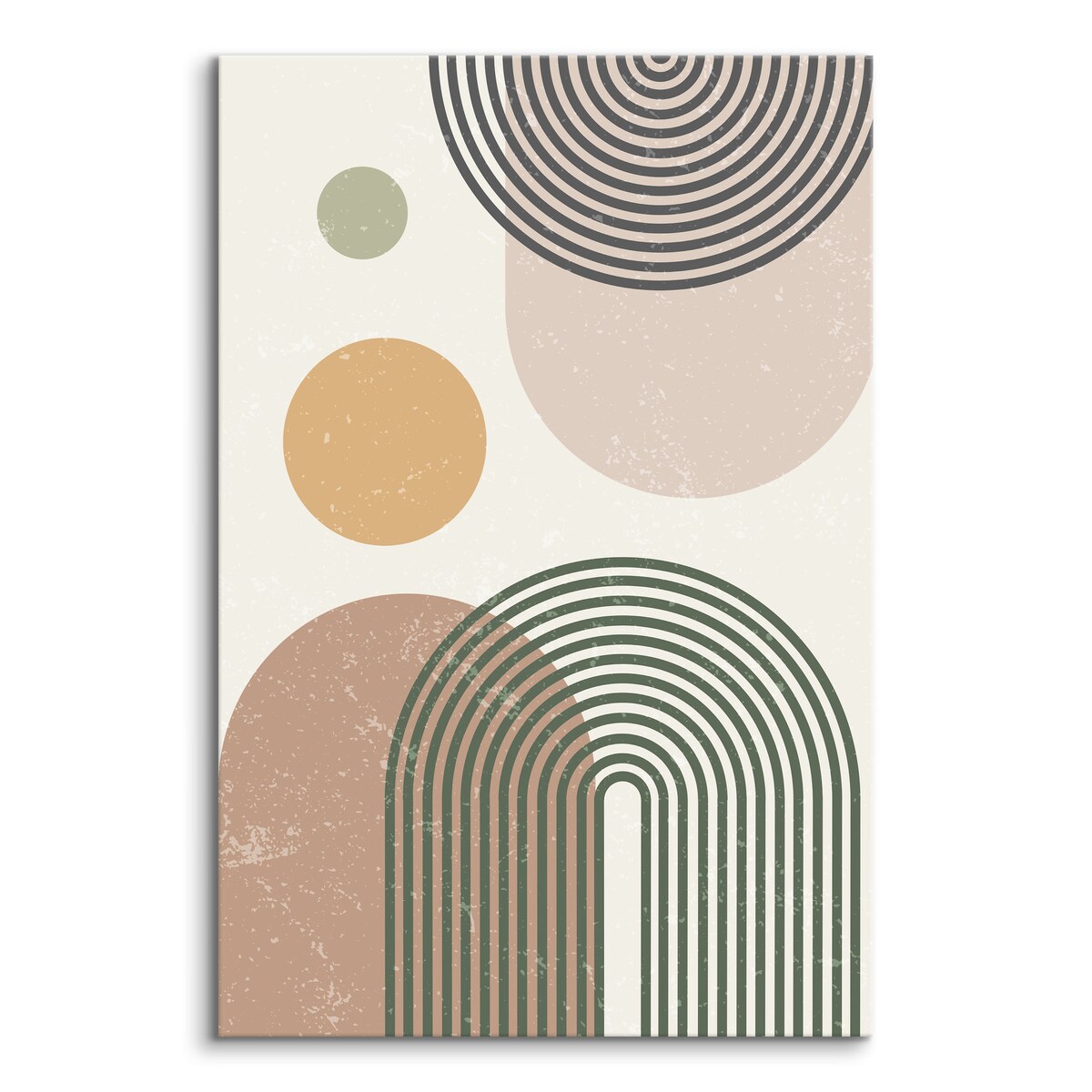 Obraz Kształty Geometryczne Aztecki Styl 80x120cm