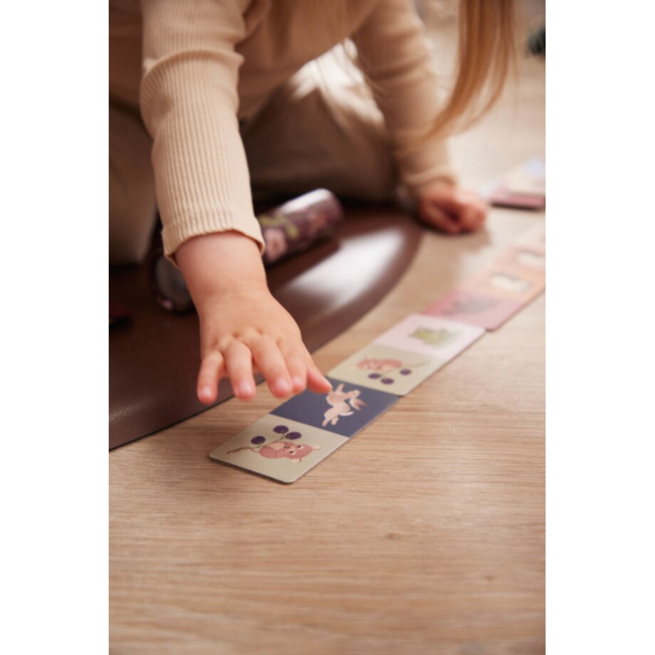 Filibabba Gra Domino Nordic animals