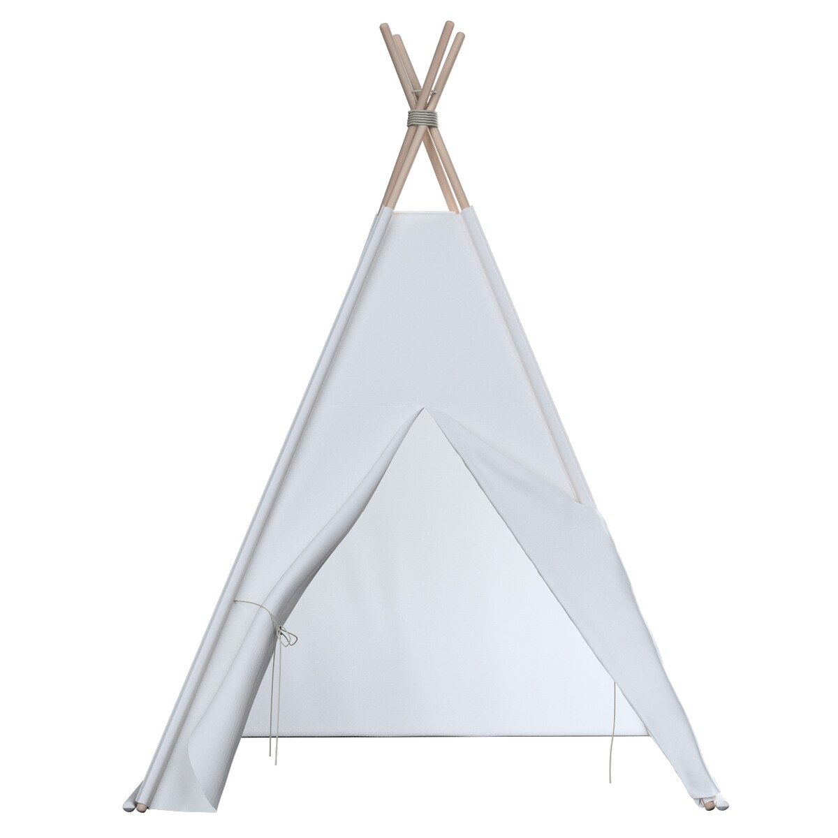 Tipi, biały, 110 x 110 x 155 cm, Happiness