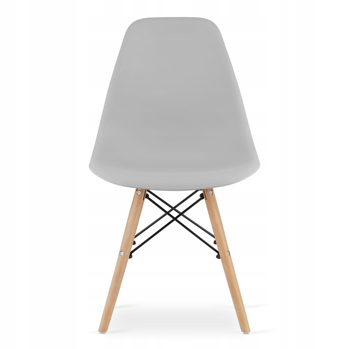 Zestaw Stół Do Jadalni Kuchni Salonu Biura Prostokątny 120X80 Dąb Sonoma + 4 Krzesła Osaka Szare