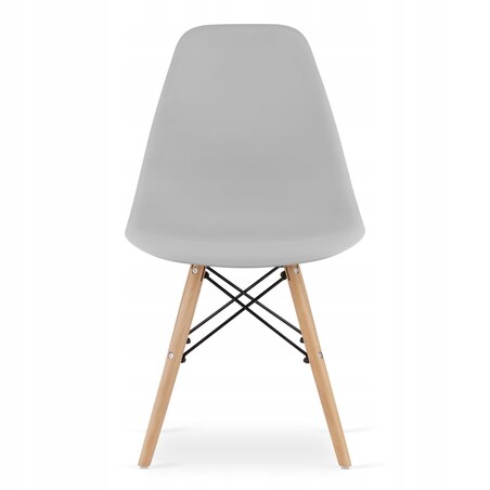 Zestaw Stół Do Jadalni Kuchni Salonu Biura Prostokątny 120X80 Dąb Sonoma + 4 Krzesła Osaka Szare