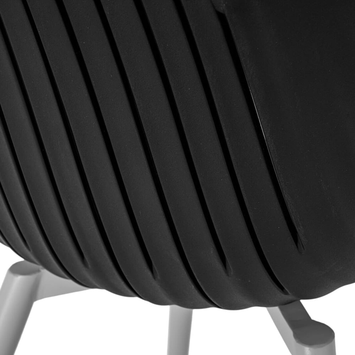 Krzesło ogrodowe Ballena czarne