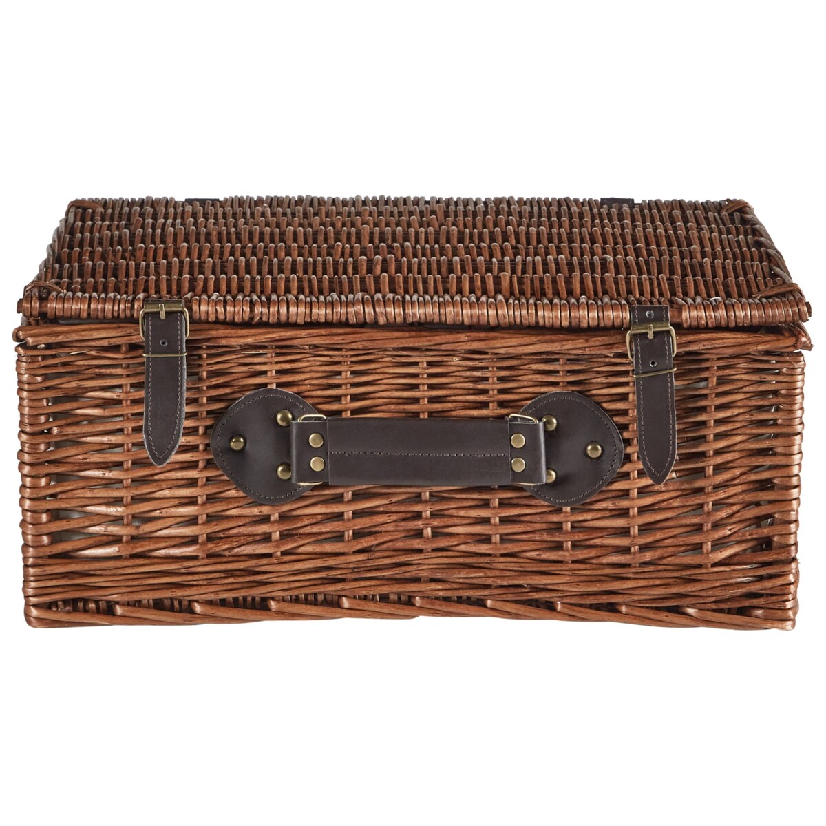 Kosz piknikowy PRUNEAU Plecionka Brązowy