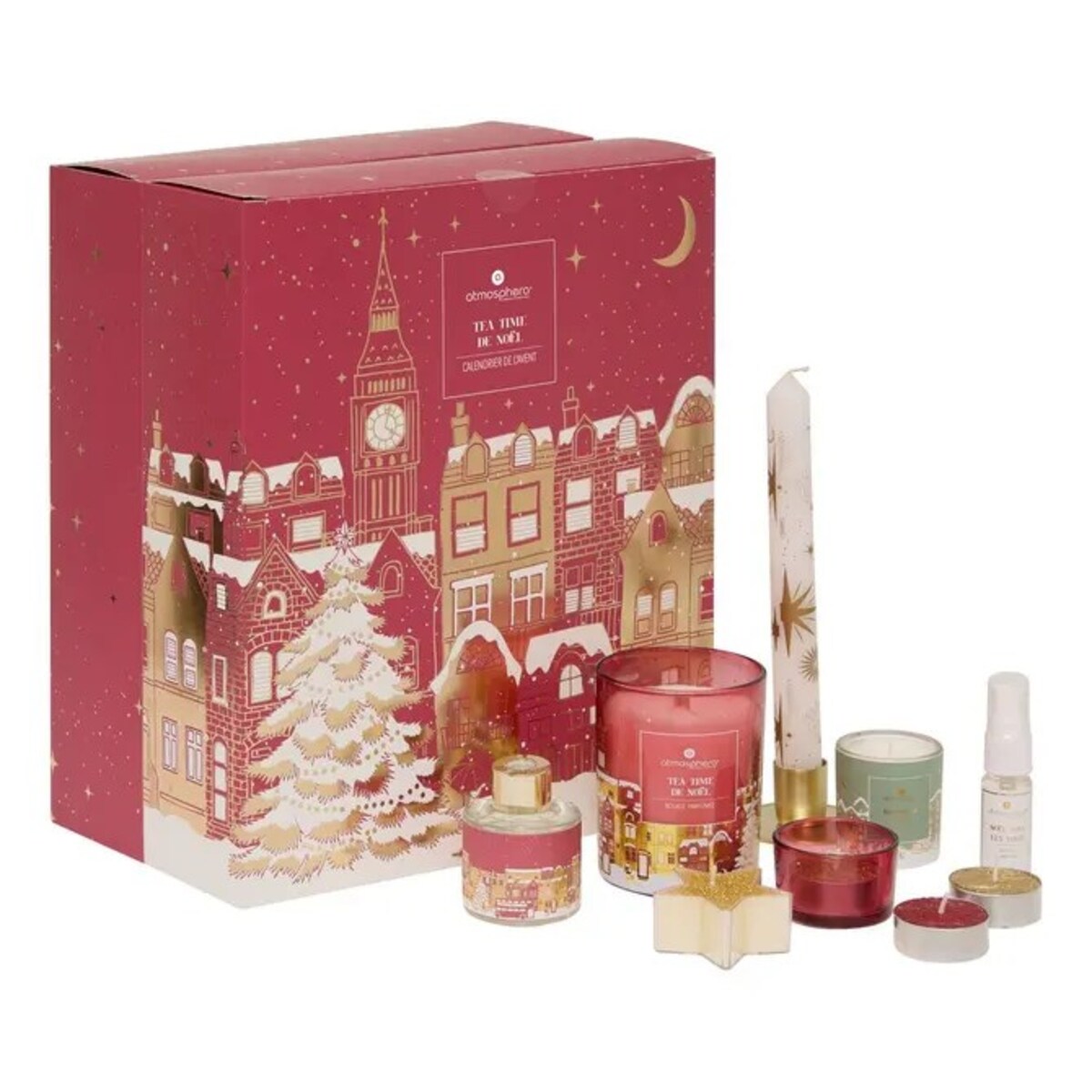 Kalendarz adwentowy ze świecami Tea Time Noël