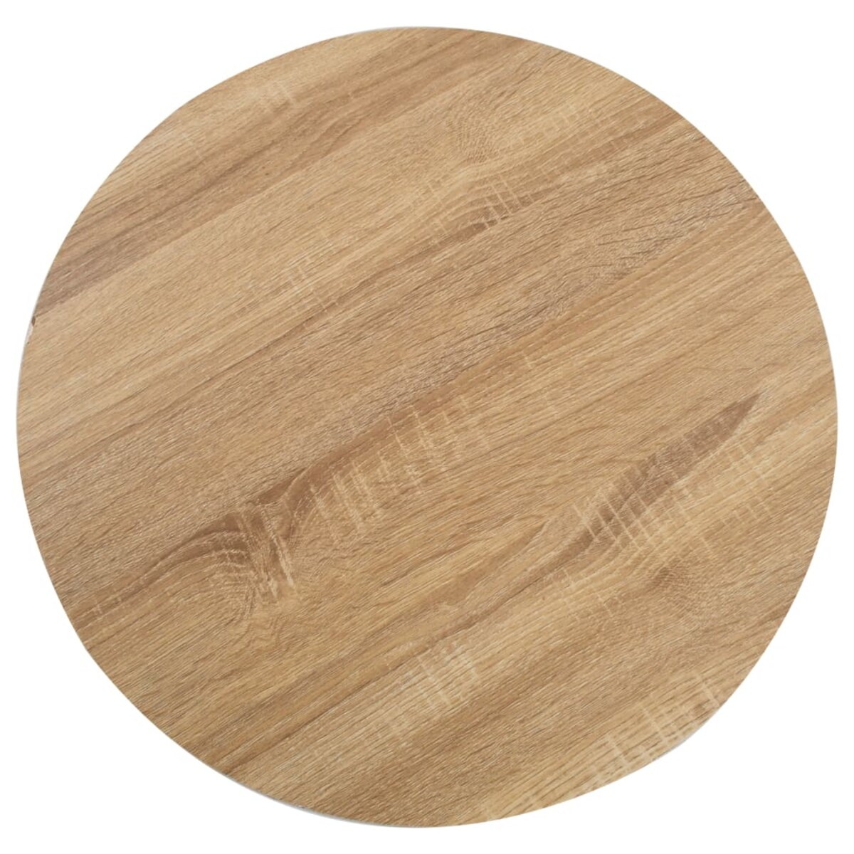 vidaXL Stolik bistro, jasnobrązowy, 60 cm, MDF