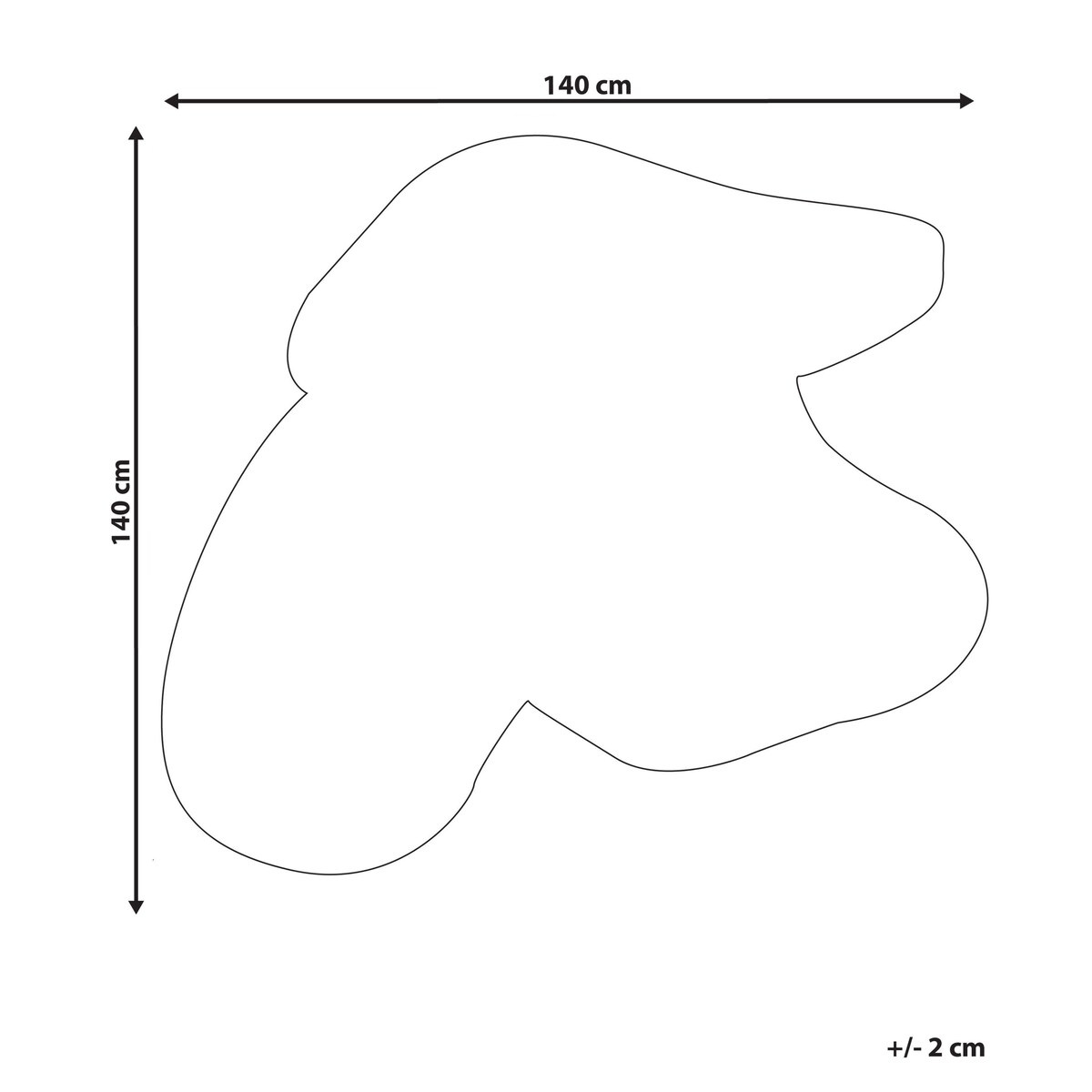 Dywan SINJUWI Kolorowy 140 cm Wełna