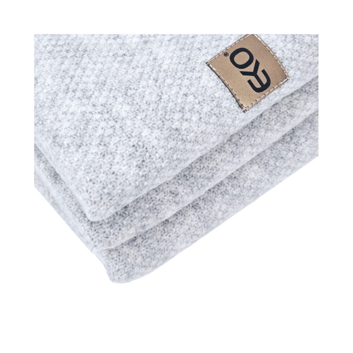 Koc dzianinowy 150x200 cm – MILANO PEARL