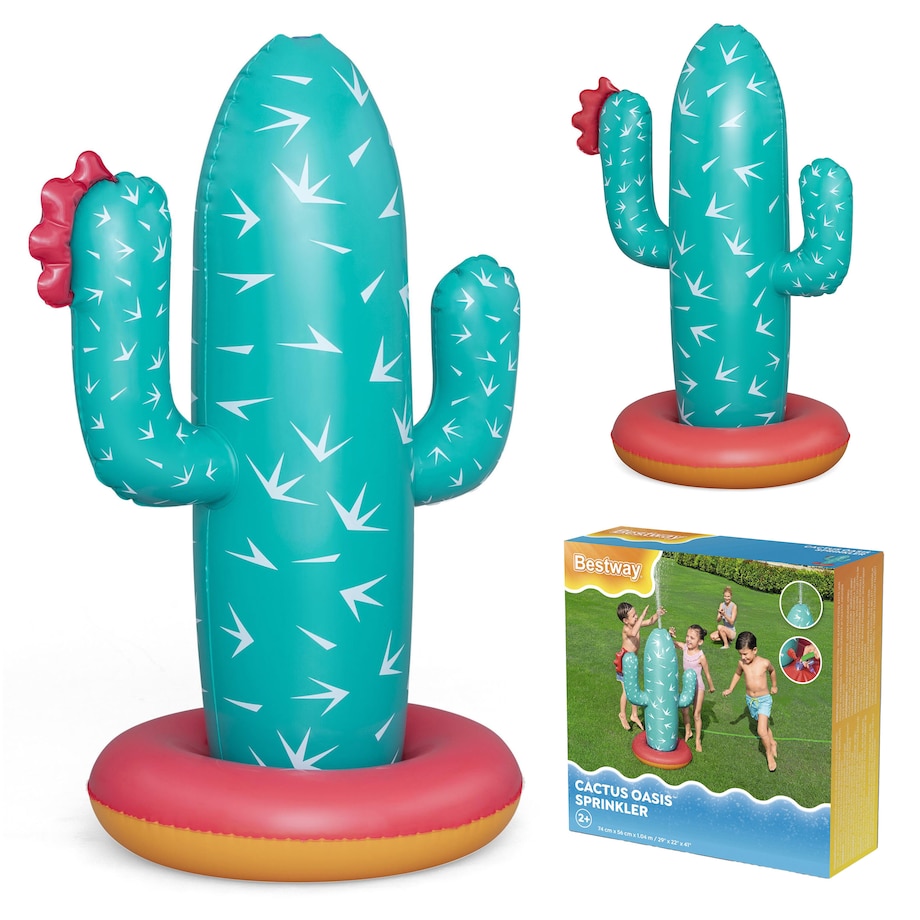 Fontanna dmuchana ogrodowa zraszacz kaktus Bestway 52733