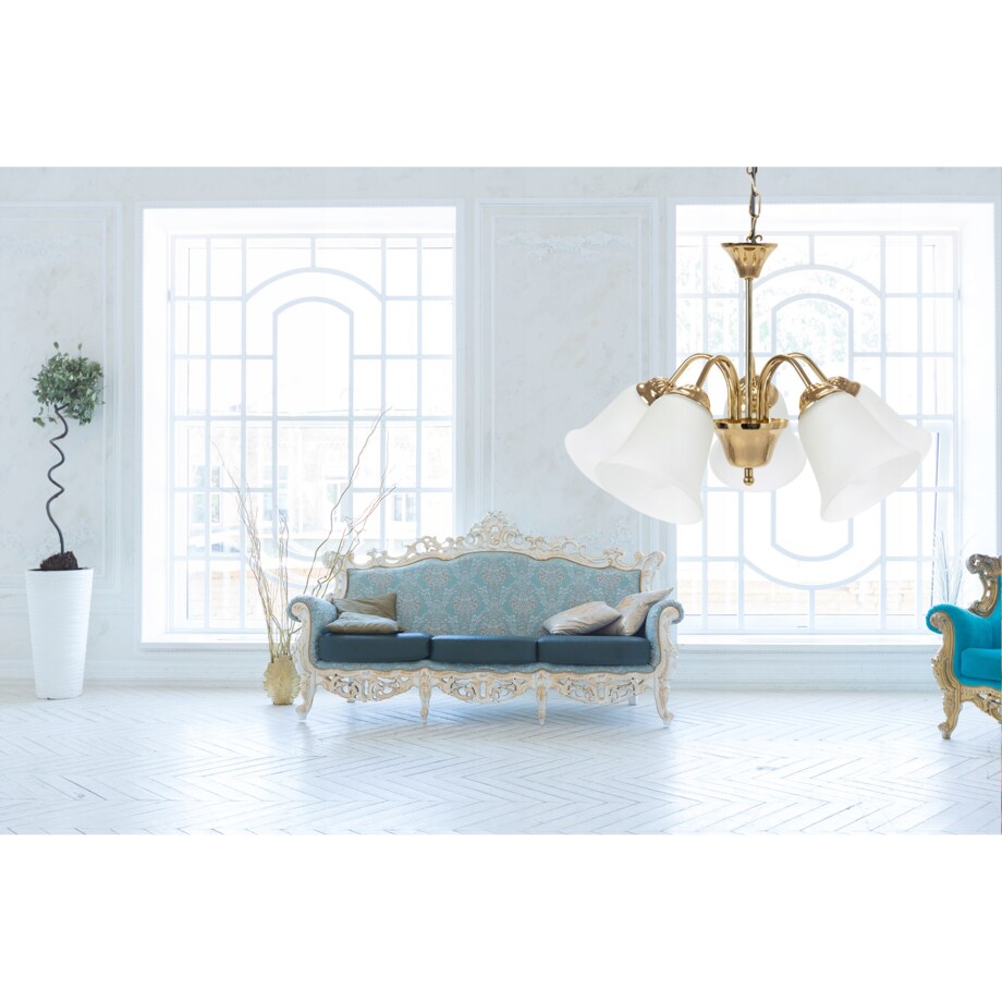 Lampa Wisząca Klasyczna Żyrandol Vintage Retro E27