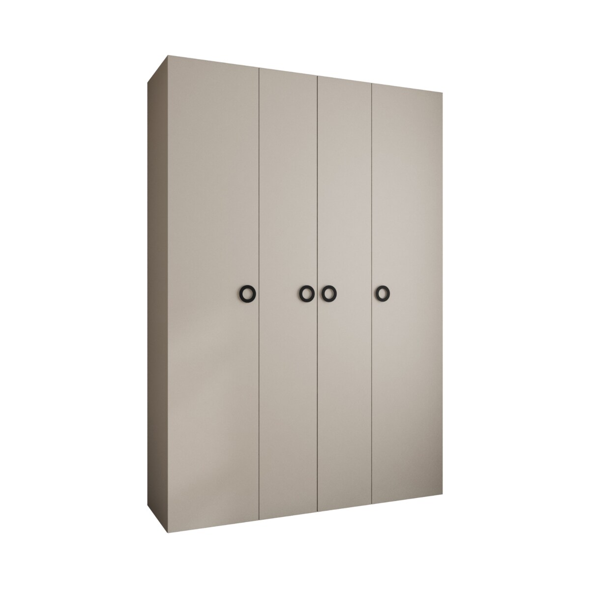 Szafa czterodrzwiowa Como 1 170 gł.50 kaszmir+czarny