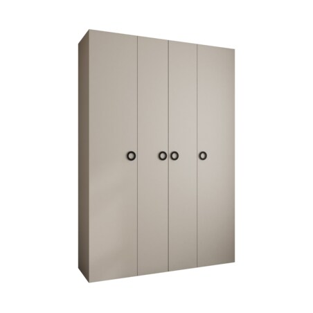 Szafa czterodrzwiowa Como 1 170 gł.50 kaszmir+czarny