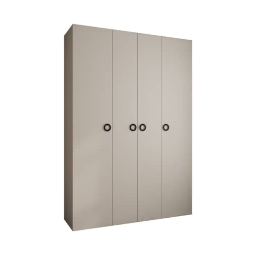 Szafa czterodrzwiowa Como 1 170 gł.50 kaszmir+czarny