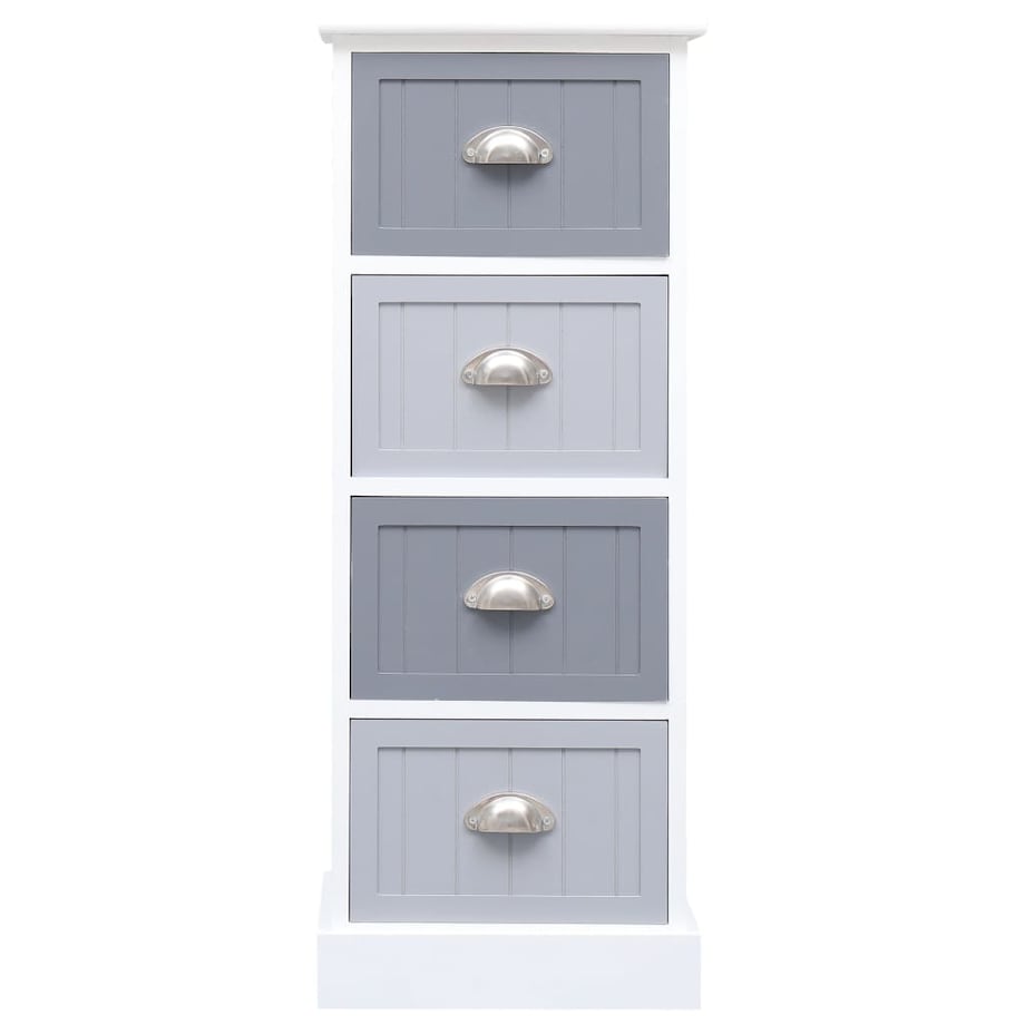 vidaXL Komoda, 35 x 30 x 90 cm, drewno paulownia