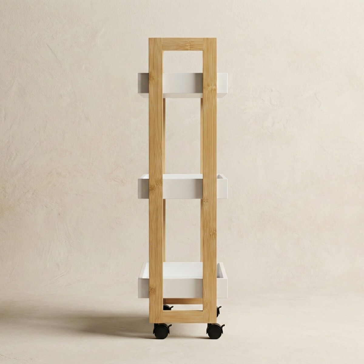 Wąski regał na kółkach ASEM, 80 cm