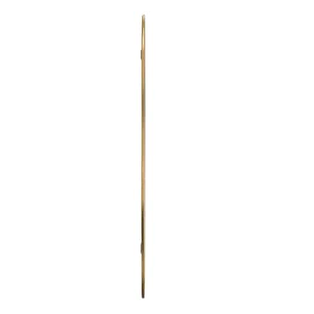 vidaXL Lustro ścienne, złote, 100x45 cm