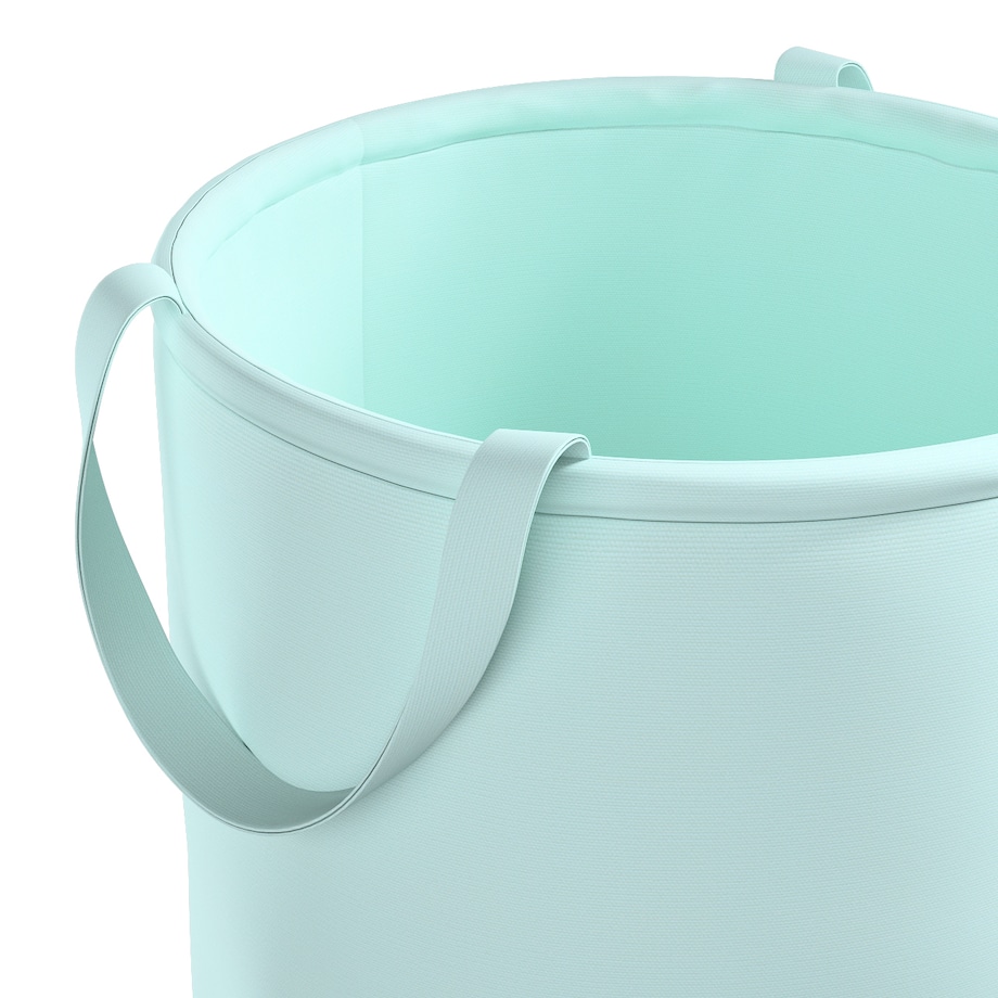 Kosz na zabawki Tobi, pastelowy błękit, 40x60cm, Cotton Story