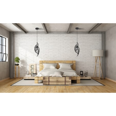Lampa Wisząca Metalowa Industrialna Black Gold E27