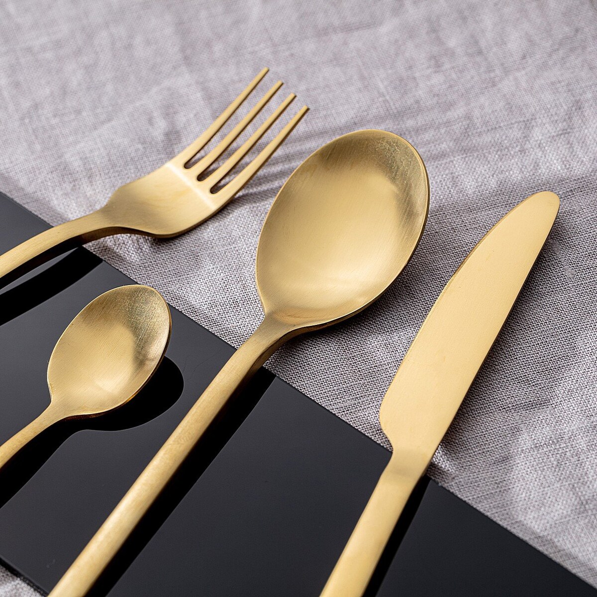 Sztućce Metro Gold 4szt.
