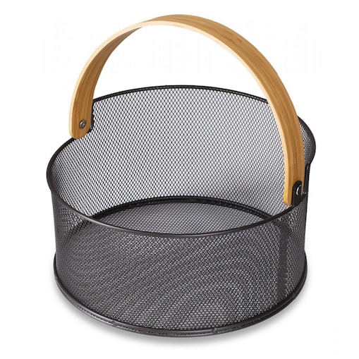 Koszyk na owoce lub pieczywo Ciemny Brąz HUSLA