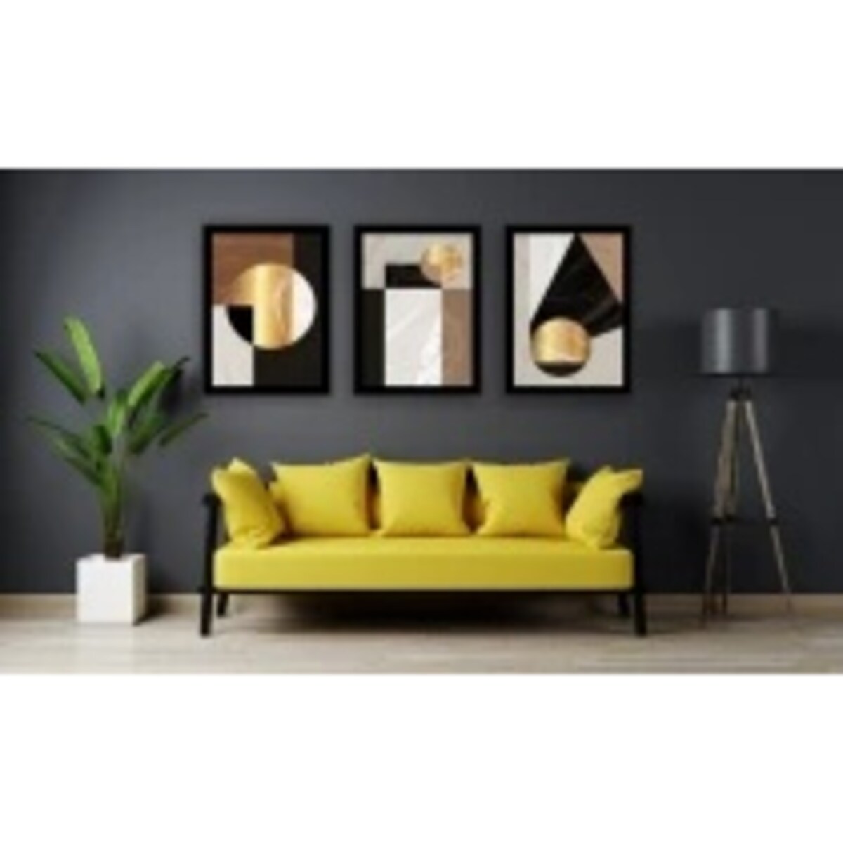 Plakaty na ścianę z ramkami Nowoczesne obrazy ścienne ozdoba do biura