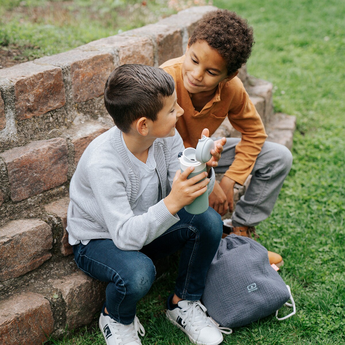 Kubek termiczny dziecięcy Racoon Pop, 360 ml, Monbento