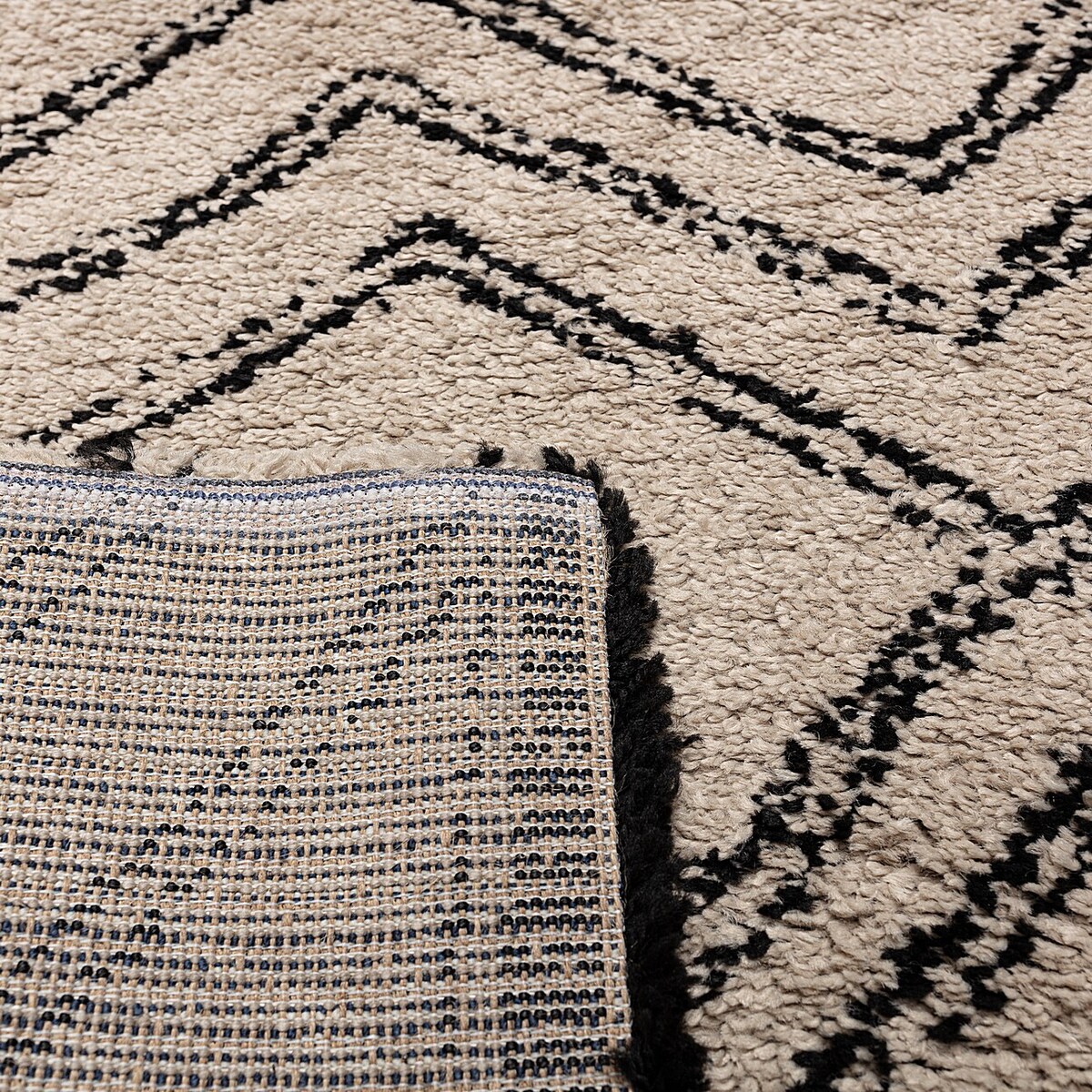 Dywan Royal Nomadic sand/black 120x170cm, 120 x 170 cm