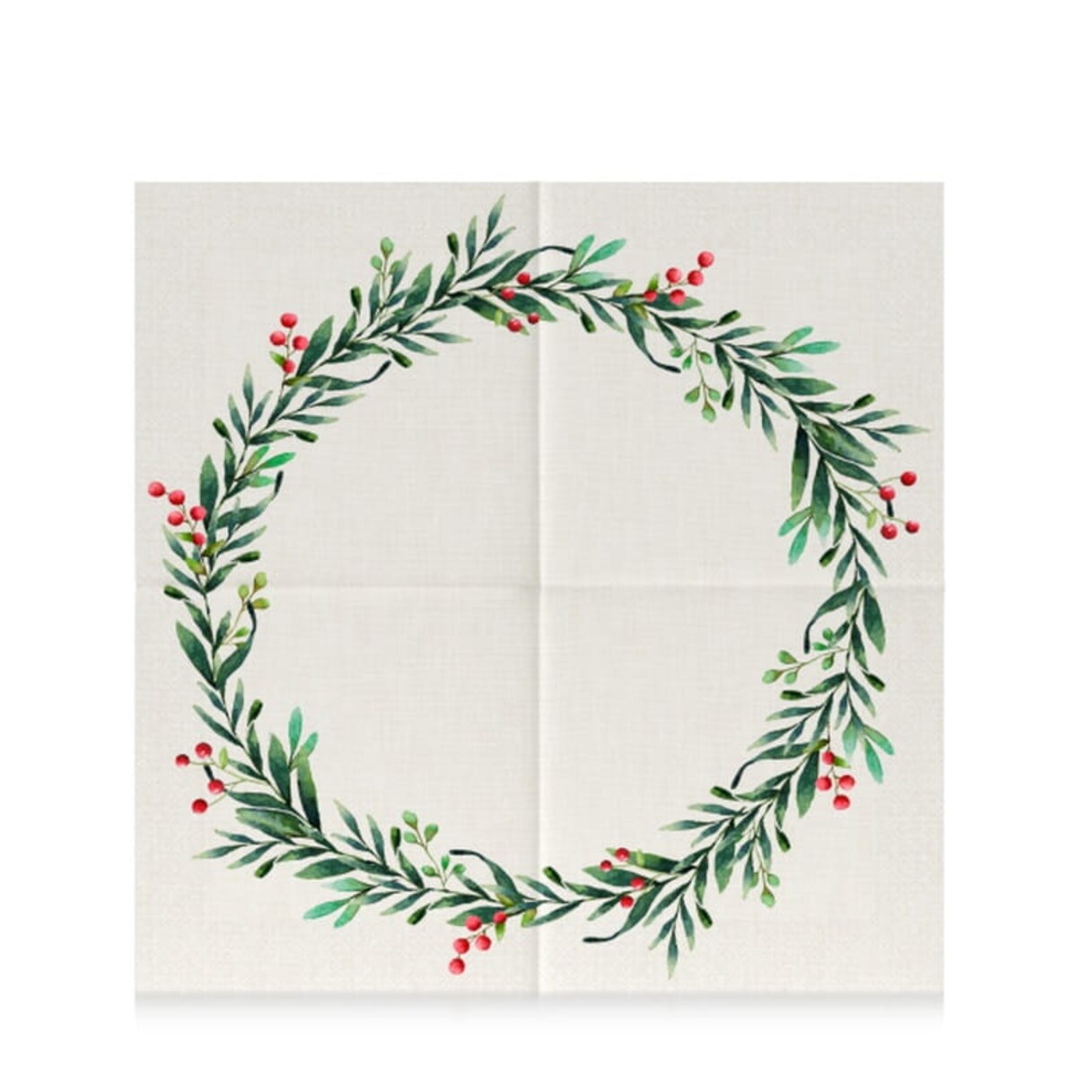 Serwetki Renova Xmas Wreath 20szt 33x33cm