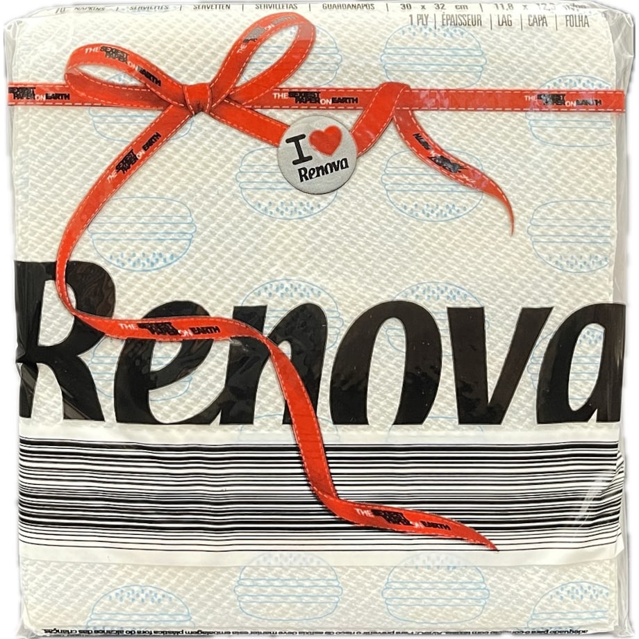 Serwetki papierowe Renova Red Label Deco 70szt