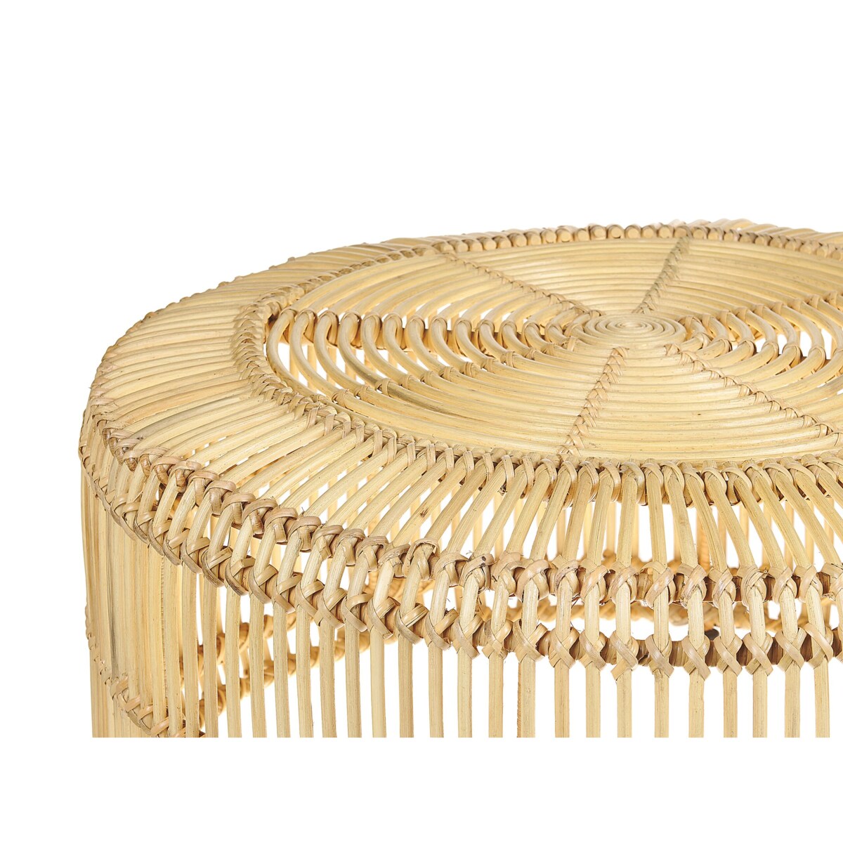 Stolik kawowy rattanowy naturalny LIMNI