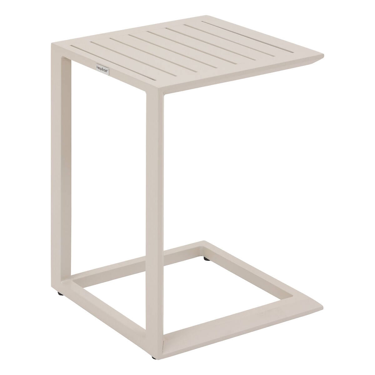 Stolik kawowy na taras EVASION, aluminium, 38 x 38 cm