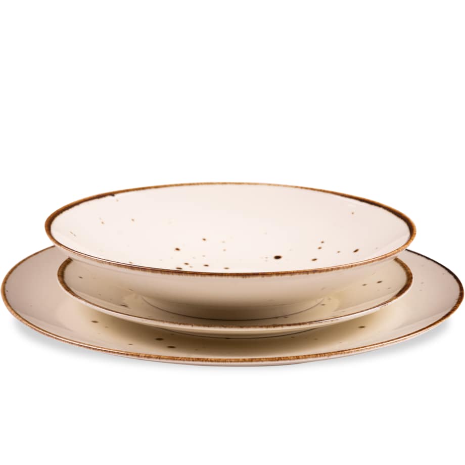 Konsimo ALUMINA Serwis obiadowy 6os. (18el.)