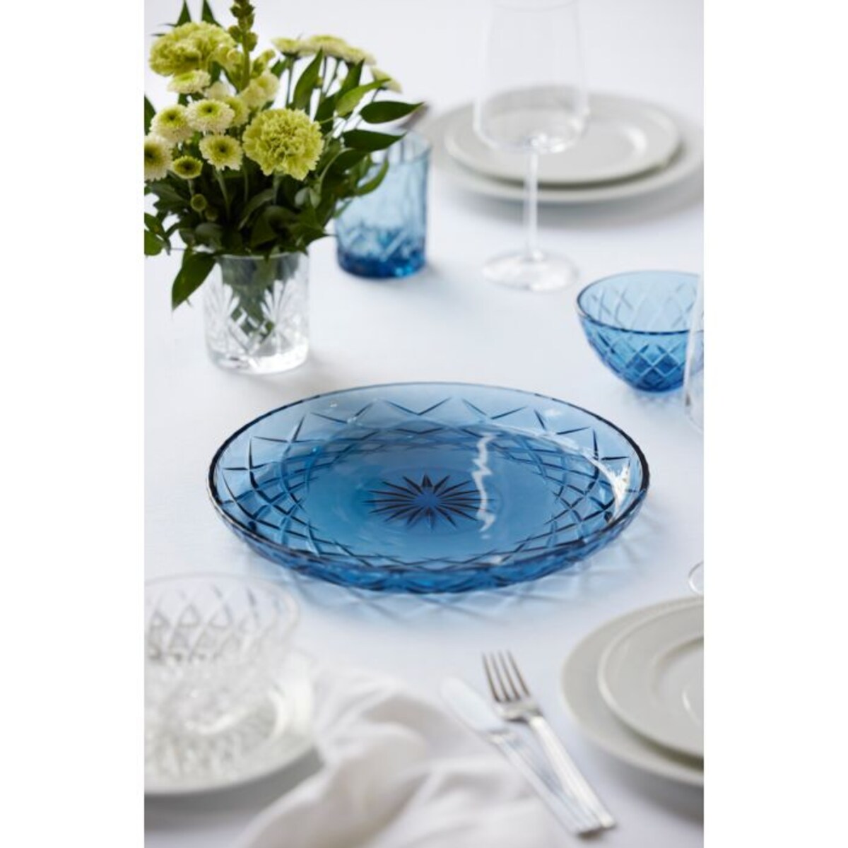 Talerz Sorrento 30 cm niebieski 29040
