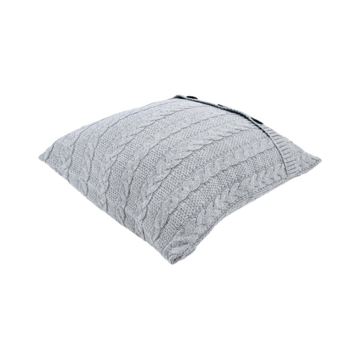 Poszewka dzianinowa bawełniana – VENEZIA POPIEL