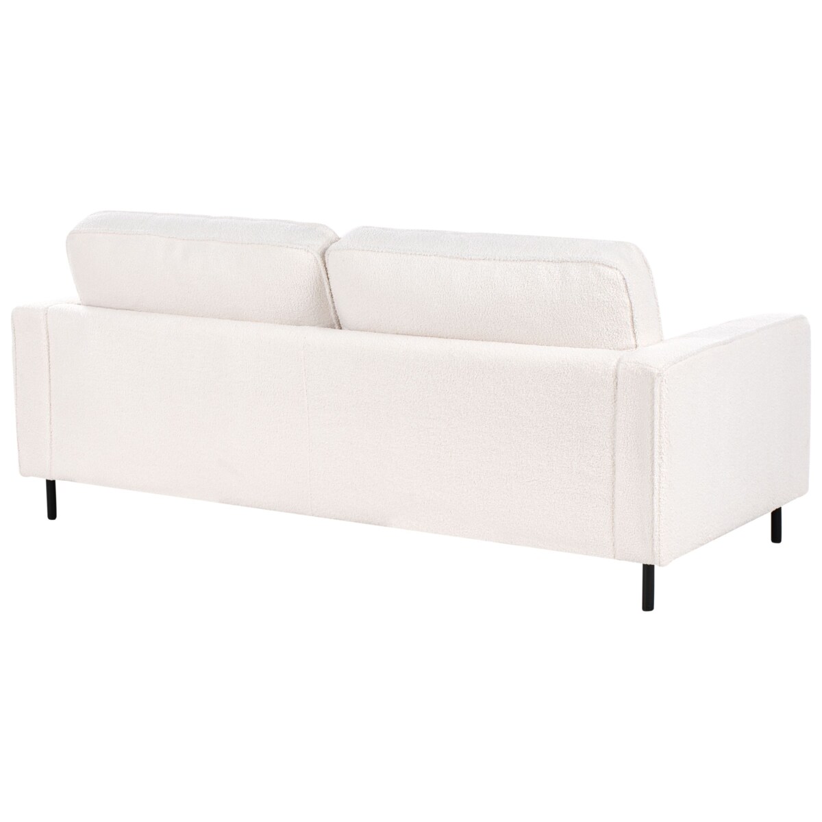 Sofa SAVALEN Boucle Biały dla 3 osób