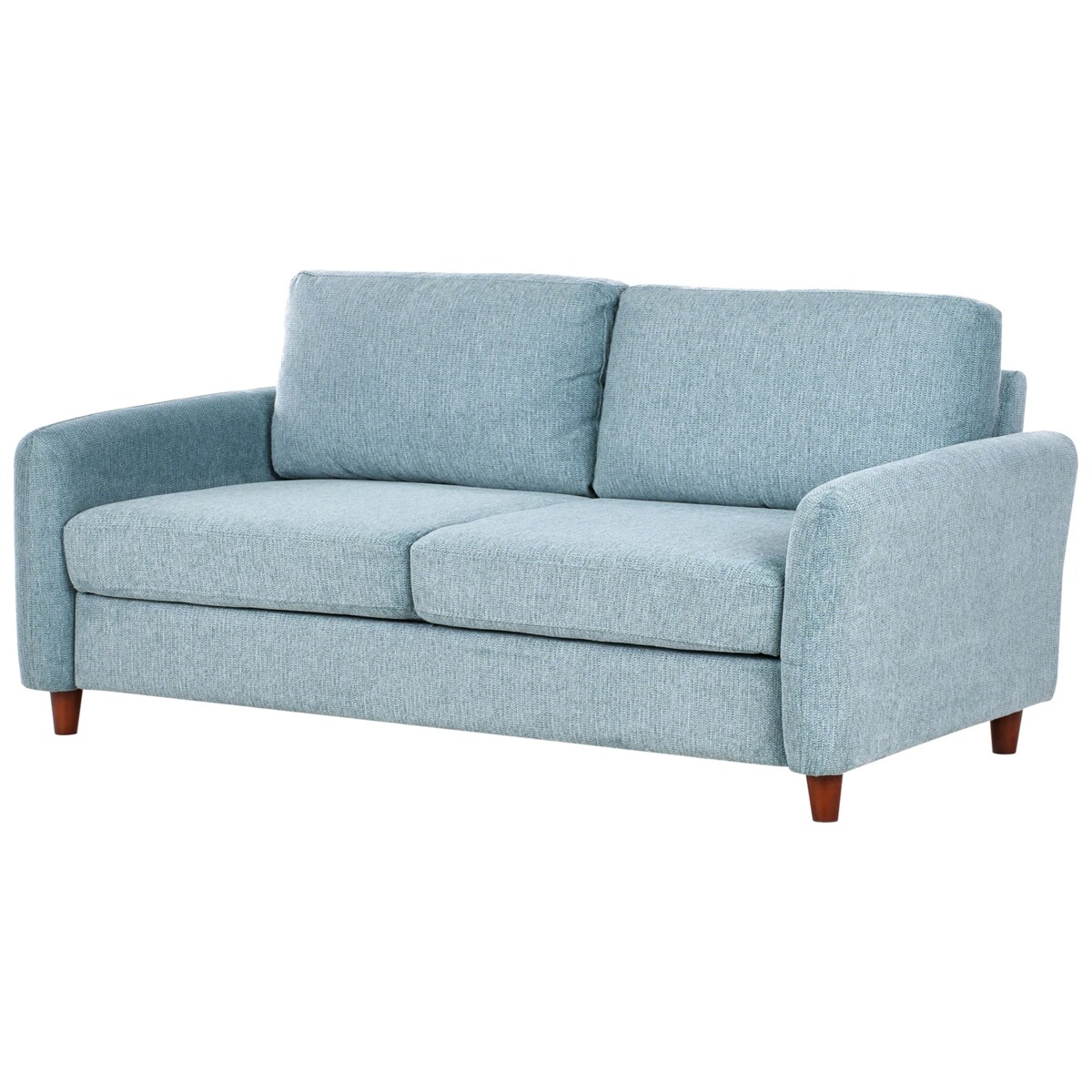 Sofa 3-osobowa z pojemnikiem niebieska MARE