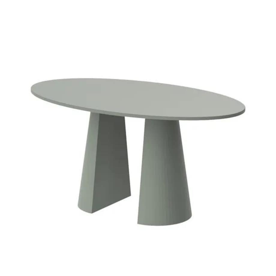 Stół LAZIO 160x90 zielony