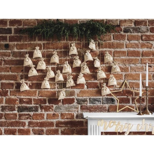 Kalendarz adwentowy woreczki