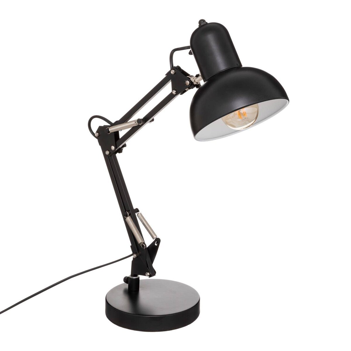 Lampa biurkowa metalowa Bren, 55,8 cm