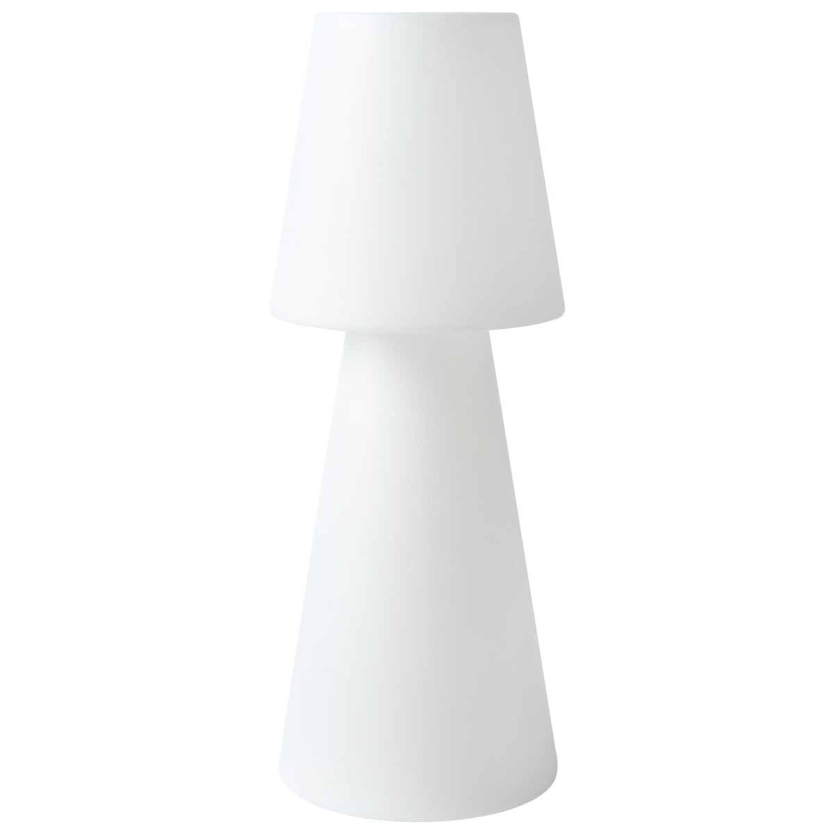 Lampa ogrodowa podłogowa LED SABANAS 80 cm Z pilotem Biały