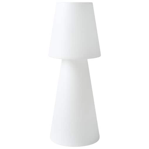 Lampa ogrodowa podłogowa LED SABANAS 80 cm Z pilotem Biały