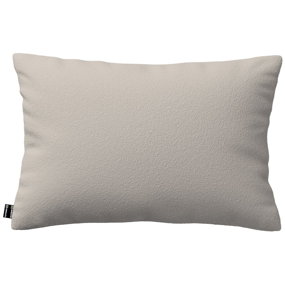 Poszewka Kinga na poduszkę prostokątną 47x28 jasno beżowa bukla