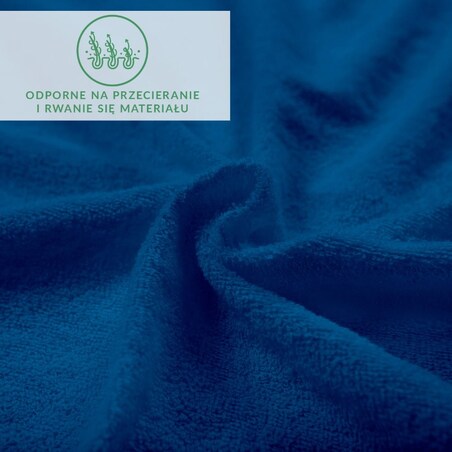 Prześcieradło frotte z gumką 90x200 kolor chaber