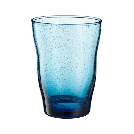 VILLA ITALIA Szklanka wysoka granatowa 330 ml PERLATO