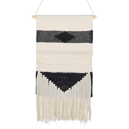 Makrama ścienna DASKA Bawełna 107 cm Beżowy