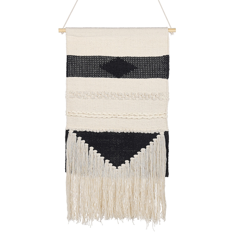 Makrama ścienna DASKA Bawełna 107 cm Beżowy